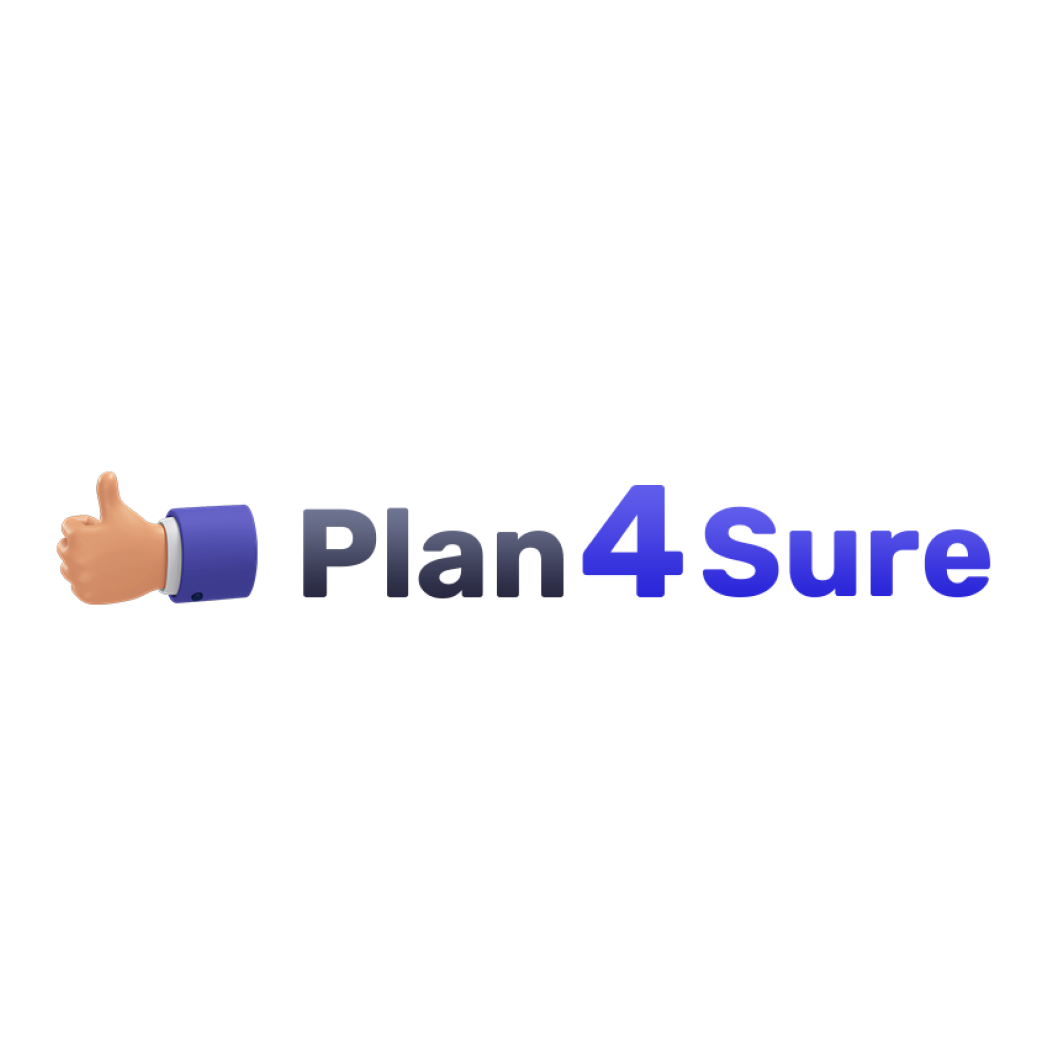 Plan4sure logo- best investment solution provider